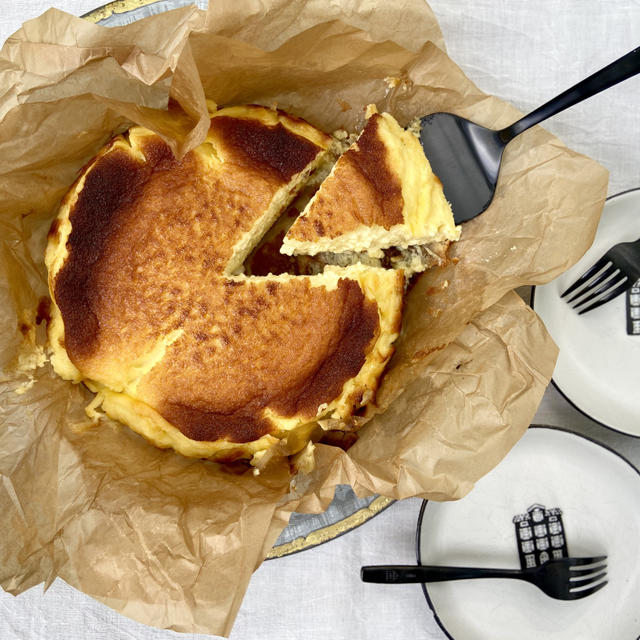 簡単で本格的！トロトロ濃厚なバスクチーズケーキのレシピ　by Marie Kitchen