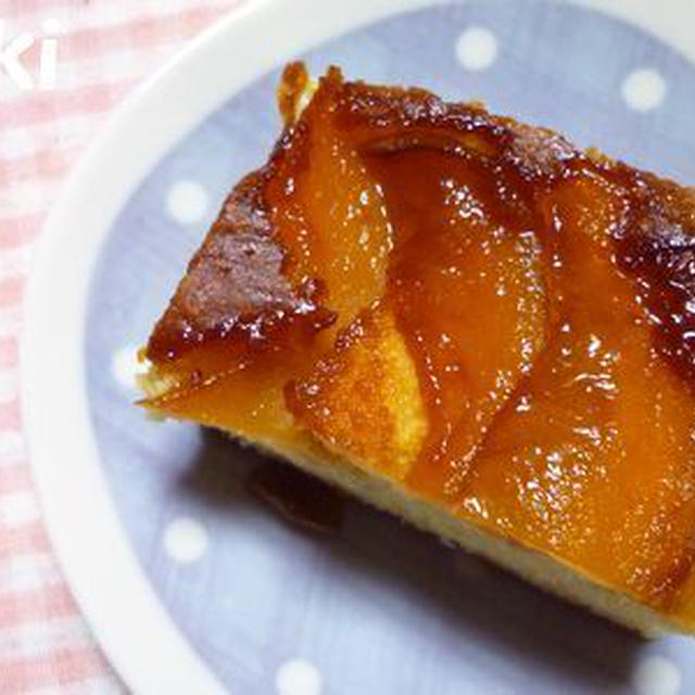 *キャラメルりんごのフルーツケーキ*