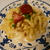 手打ちパスタDE納豆のカルボナーラ風