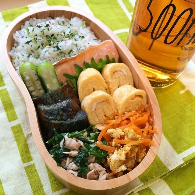 いろいろおかずでわっぱ弁当