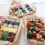 2018年お花見♡花見弁当といちご大福-100均の弁当