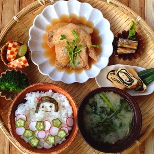 籠＊朝ごはん定食