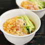 すぐできる！夏野菜たっぷり、冷たいたぬきうどんレシピ！　〜夏におすすめ、うどんレシピ〜