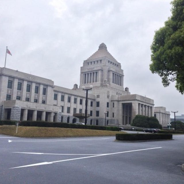 東京旅行１日目　はとバス　国会議事堂編