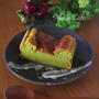 ホットケーキミックス(HM)でつくる、アボカドとりんごのひんやりケーキ☆チーズケーキみたいな食感の豆乳ケーキ