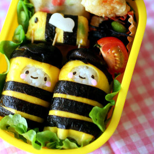 イエス！！みつばち人弁当。と世界一明るいあほ。