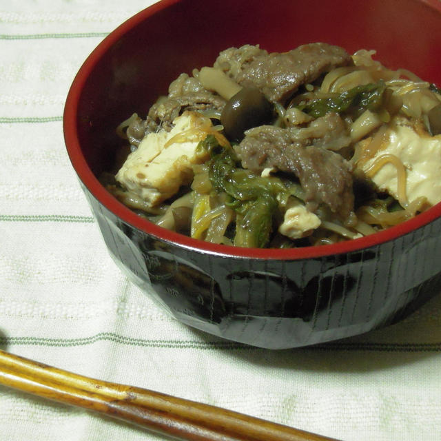 すき焼き丼