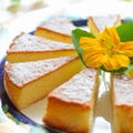 素朴な味わい♪ホワイトチョコのカントリー風ケーキ