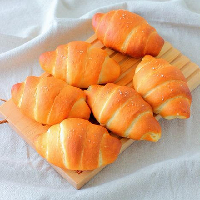 また焼いちゃった大好き『塩パン』