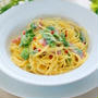ふきのとうでパスタ♫