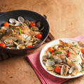 真鯛とあさりの和風アクアパッツア、フライパン一つで簡単レシピ