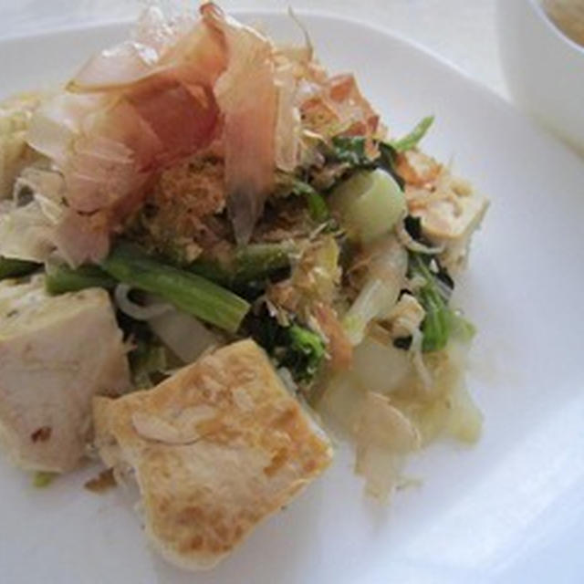豆腐野菜炒め