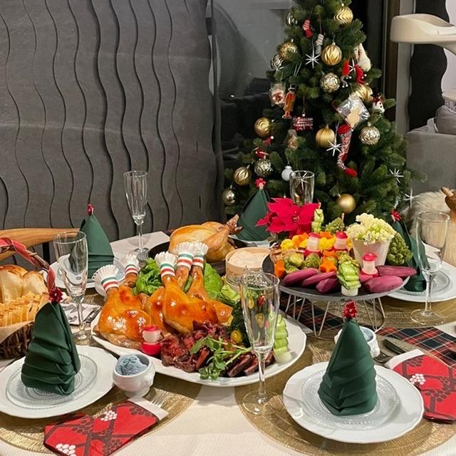 ご近所さんとクリスマス会　2022は懐かしい雰囲気♪