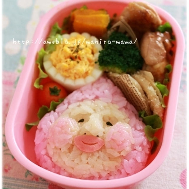 キャラ弁 カクレモモジリ こびとづかん By Momoさん レシピブログ 料理ブログのレシピ満載