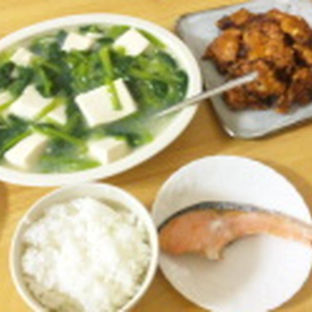 塩麹さん唐揚げで夜ご飯とお散歩三昧♪