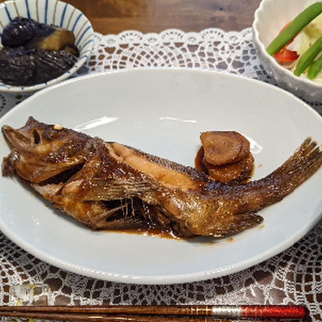 ガヤメバルの煮付け