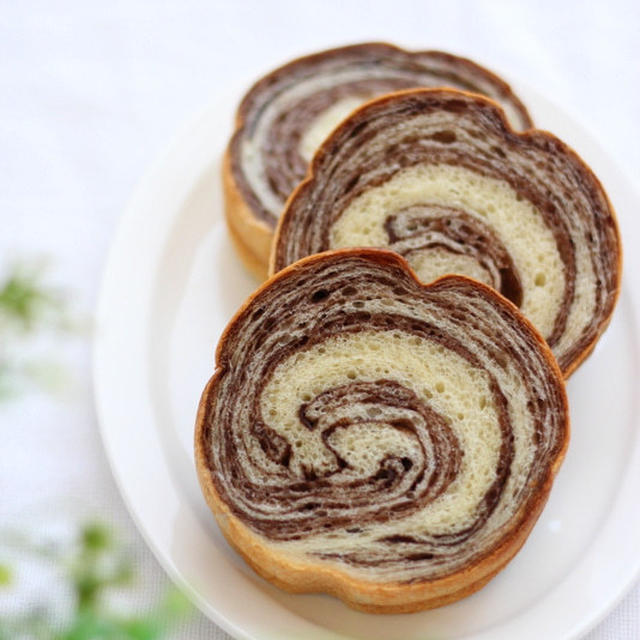 今日のパン『チョコマーブルパン』