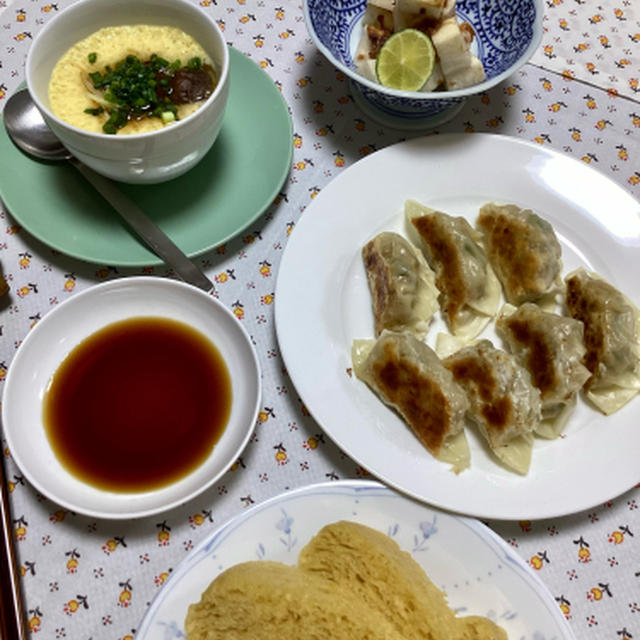 10月前半の教室、一番おうちっぽくて基本的な焼きぎょうざ
