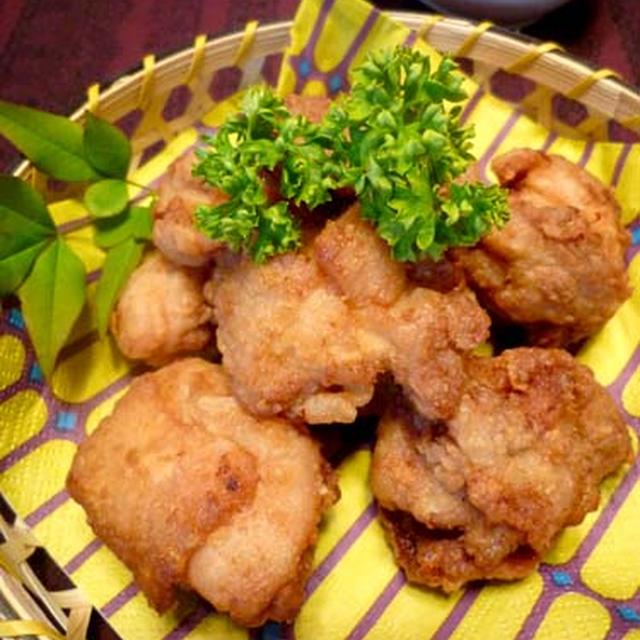 アジア風から揚げ！！グリーンカレー風味！