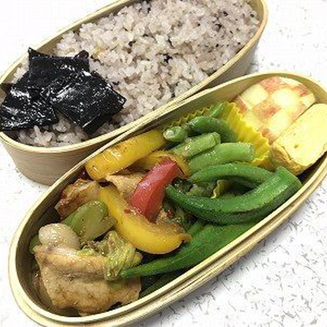 カラフル回鍋肉弁当