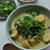 手羽元と里芋とキノコ  +栗 のココナッツカレー煮