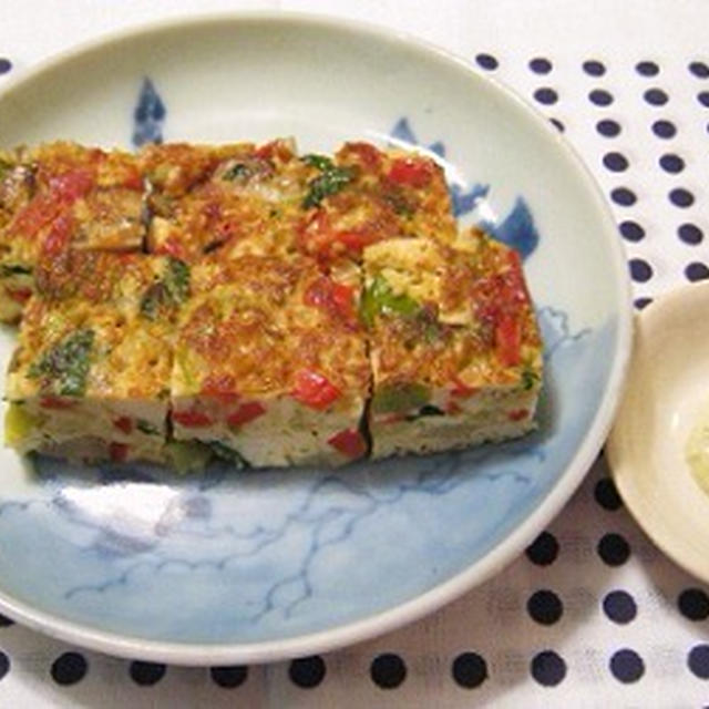 ぎせい豆腐with柚子胡椒マヨ