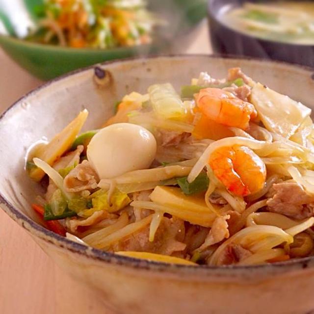冷蔵庫のお掃除におすすめ！お野菜たっぷり中華丼