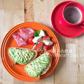 アボカドのオープンサンドな朝食 by 門乃ケルコさん