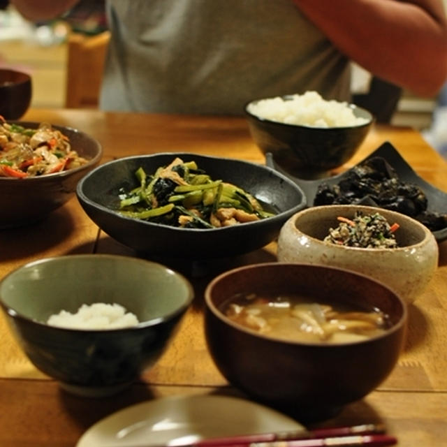 久しぶりの晩ごはんと宮崎のお土産