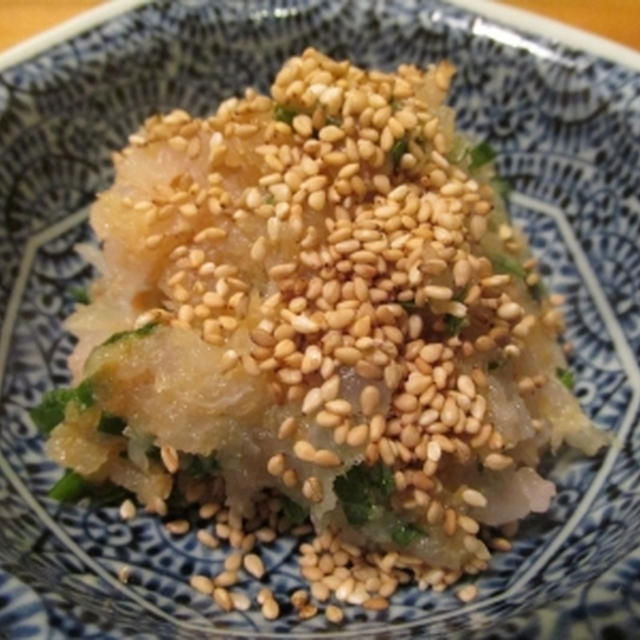 【旨魚料理】ハチカサゴの胡麻味噌たたき