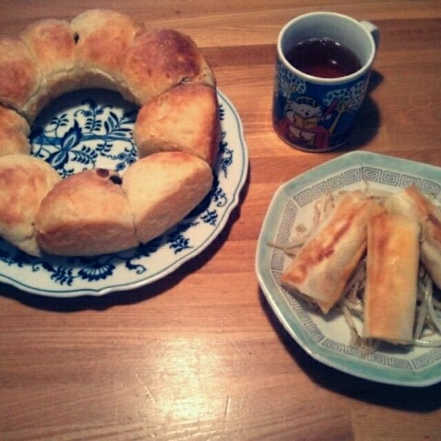 ちぎりパン。