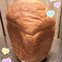 HBで北海道産小麦粉食パン焼きました★隠し素材グルテンがいい感じ♪