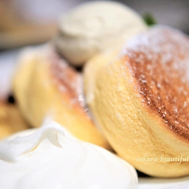 ふわふわパンケーキに悶絶❤幸せのパンケーキ