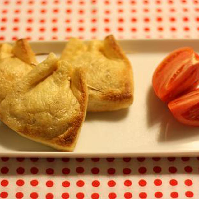 【リケン果実梅を使って】梅風味の♪納豆入りサクサク巾着