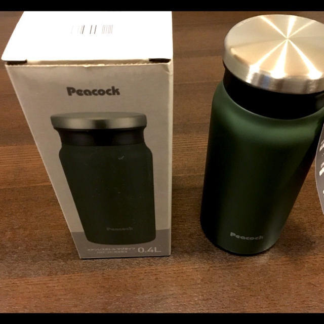 ピーコック魔法瓶工業 ステンレスボトル マグタイプ 0.4L
