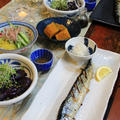 ◆今年初の焼き秋刀魚でおうちごはん♪～ゆるやか糖質制限♪