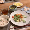 タラにじゃがいもをプラス、お魚の日！　晩ごはん