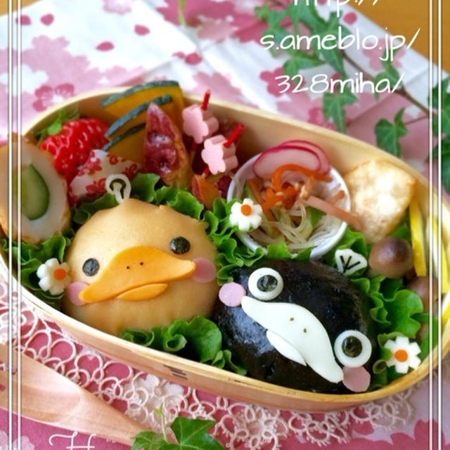 かものはしかも。のお弁当♡話題入り