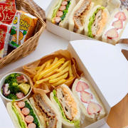 これ可愛すぎる♡サンドイッチで作るピクニック弁当#お弁当#動画