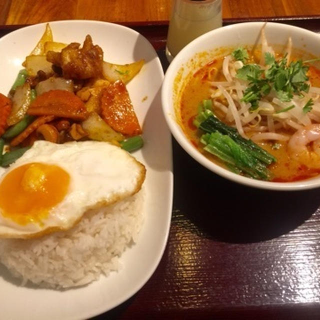 【渋谷】ワンディッシュタイ　渋谷宮益坂店　アライドコーポレーション運営　メイン２品ランチ950円