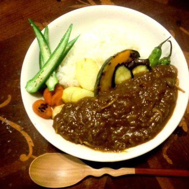 夏野菜のグリルカレー*復活