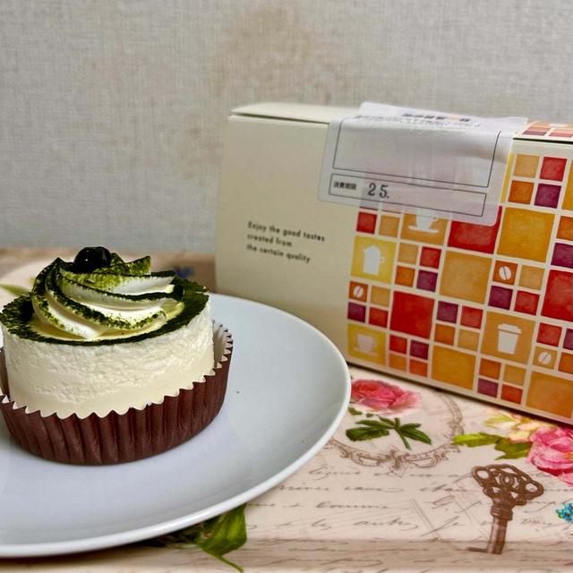 【新作】春感じる！ドトール 抹茶と練乳のムースケーキ