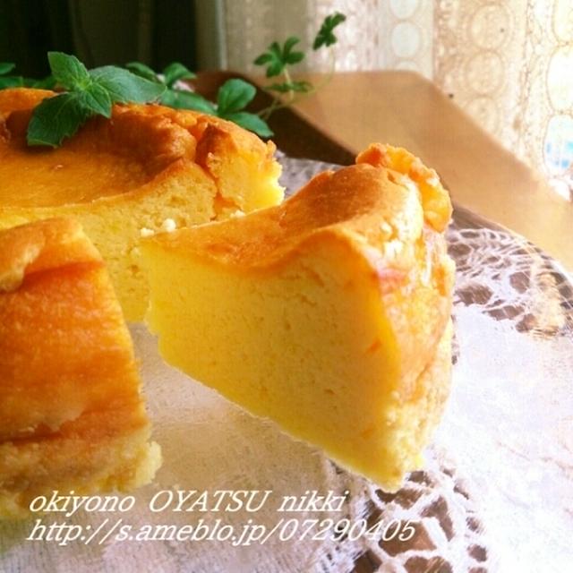 薩摩芋のチーズケーキ。