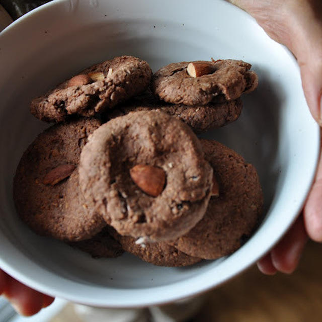 Vegan Chocolate Nuts Cookies