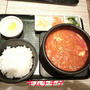 今日のﾗﾝﾁ。ｷﾑﾁチゲ