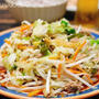 慌ただしい夜にありがたいレシピ！ひき肉で簡単野菜炒め！