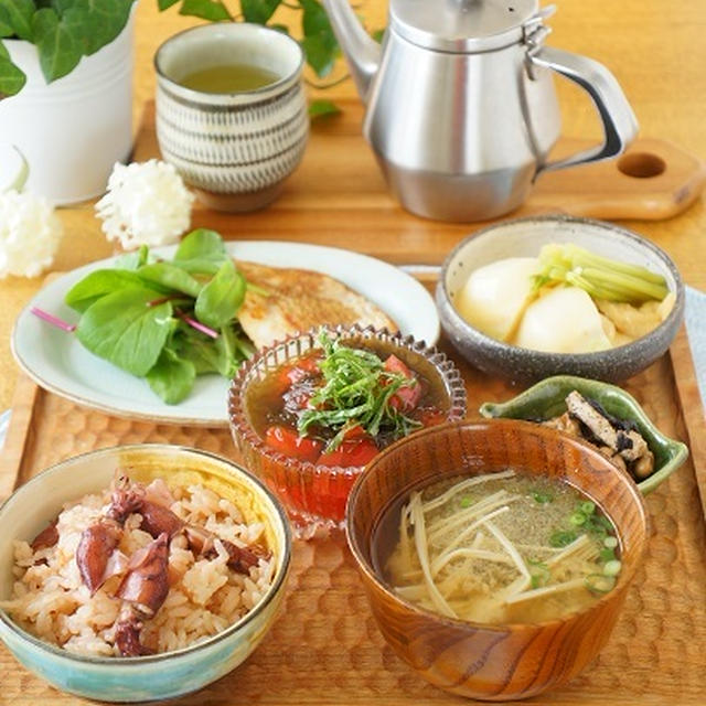 白だしで簡単！ホタルイカの炊き込みごはん