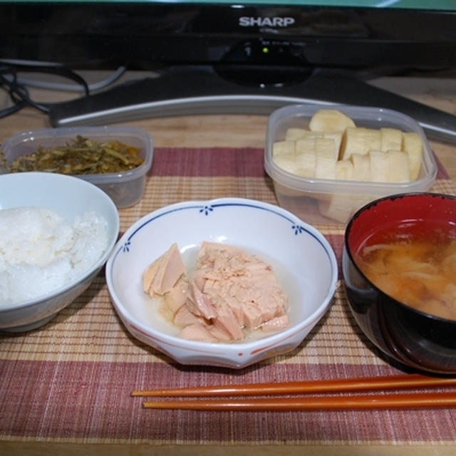 今日の朝ご飯