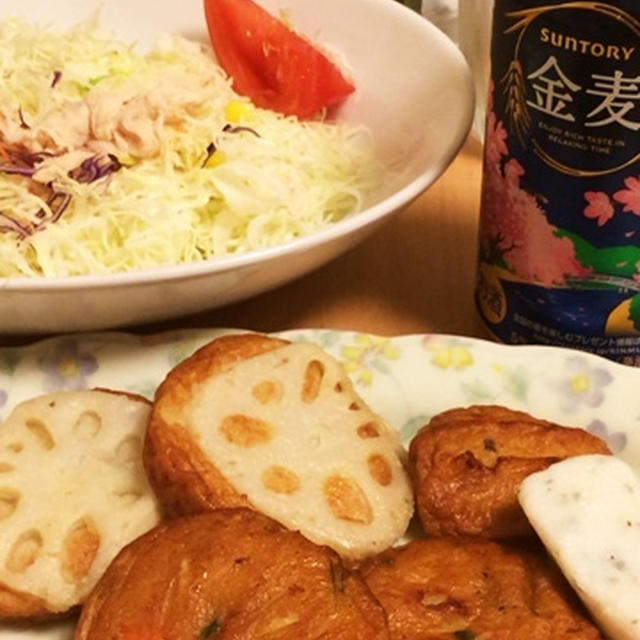 鹿児島の土産で旅の余韻に浸る晩ご飯