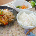 ◆韓国ごはんヘルシー献立◆春雨チャプチェ定食